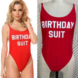 Dippin’ Daisy’s Birthday Suit One-Piece Swimsuit